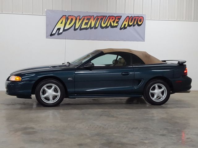 1994 Dark Aqua Ford Mustang Convertible