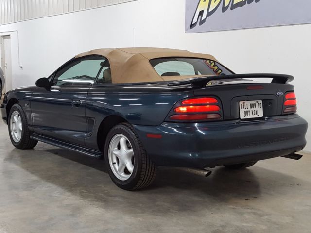 1994 Dark Aqua Ford Mustang Convertible