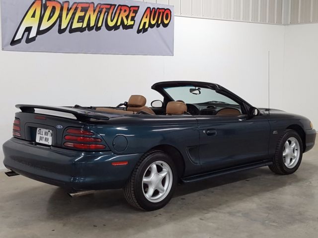 1994 Dark Aqua Ford Mustang Convertible