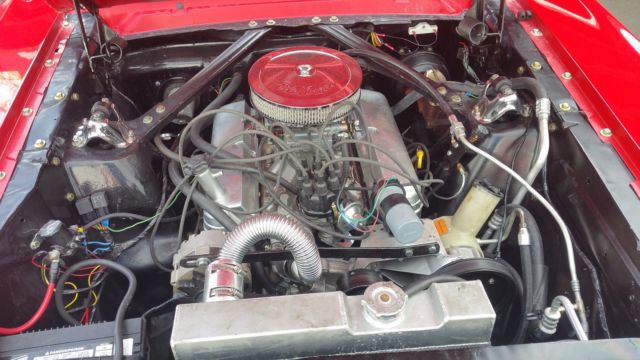 1966 Red Ford Mustang Convertible