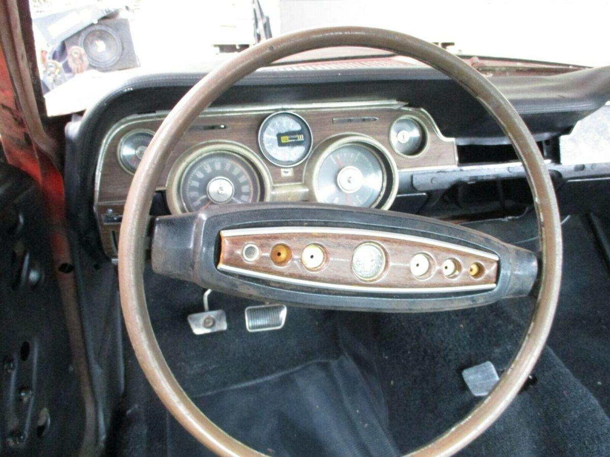 1968 Black Ford Mustang Fastback