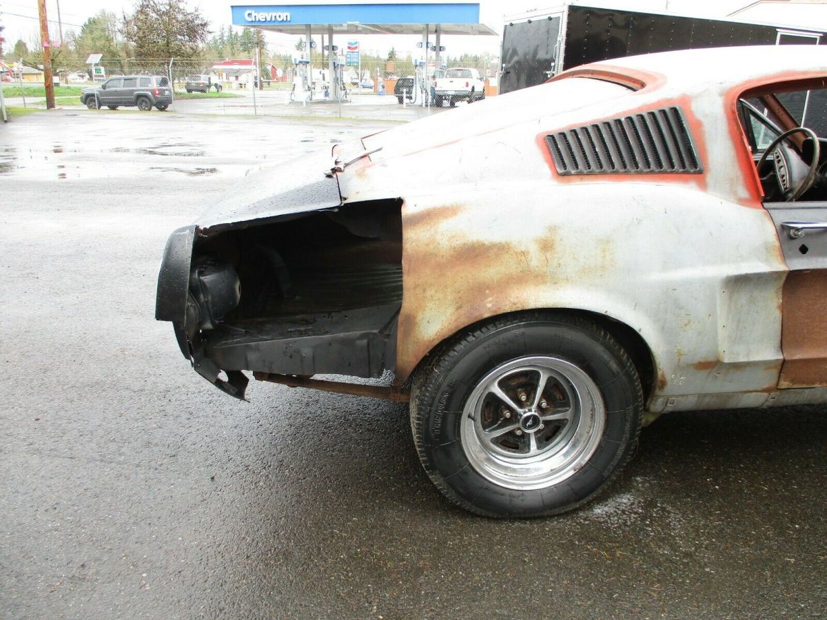 1968 Black Ford Mustang Fastback