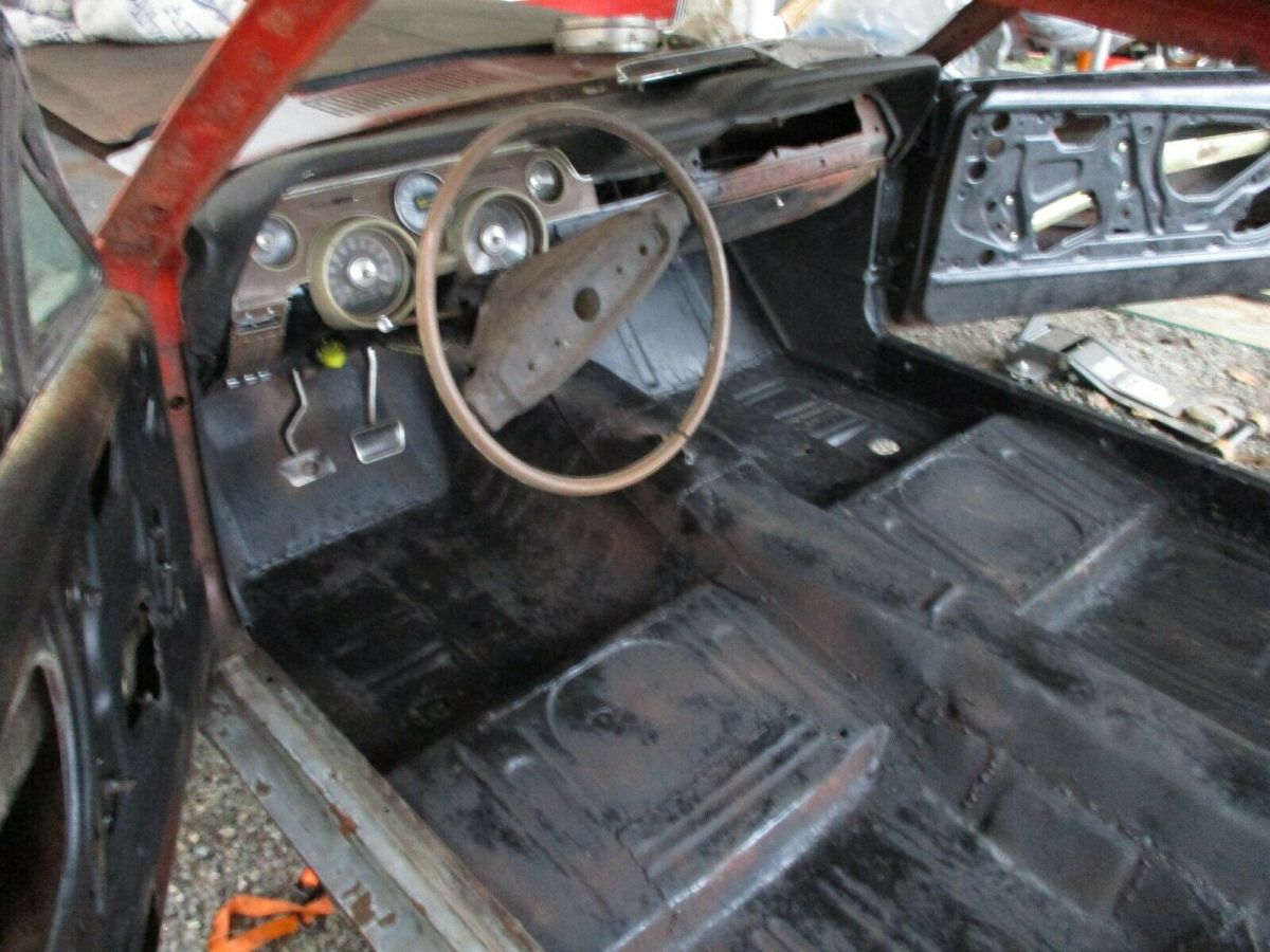 1968 Black Ford Mustang Fastback