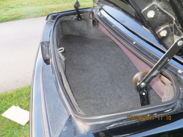 1992 black Ford Mustang Convertible