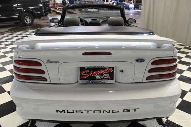 1994 White Ford Mustang Convertible