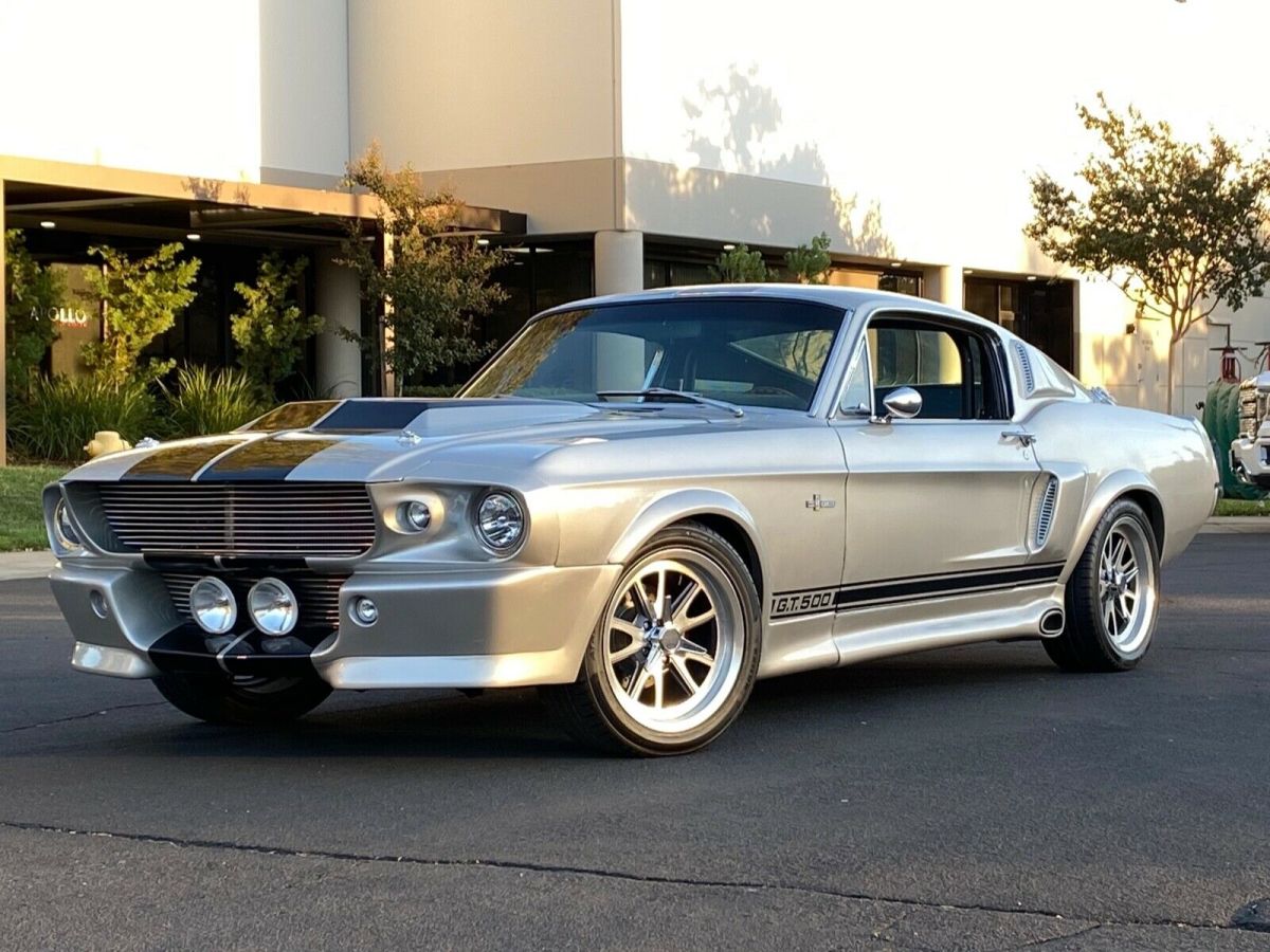 1968 Gray Ford Mustang Fastback