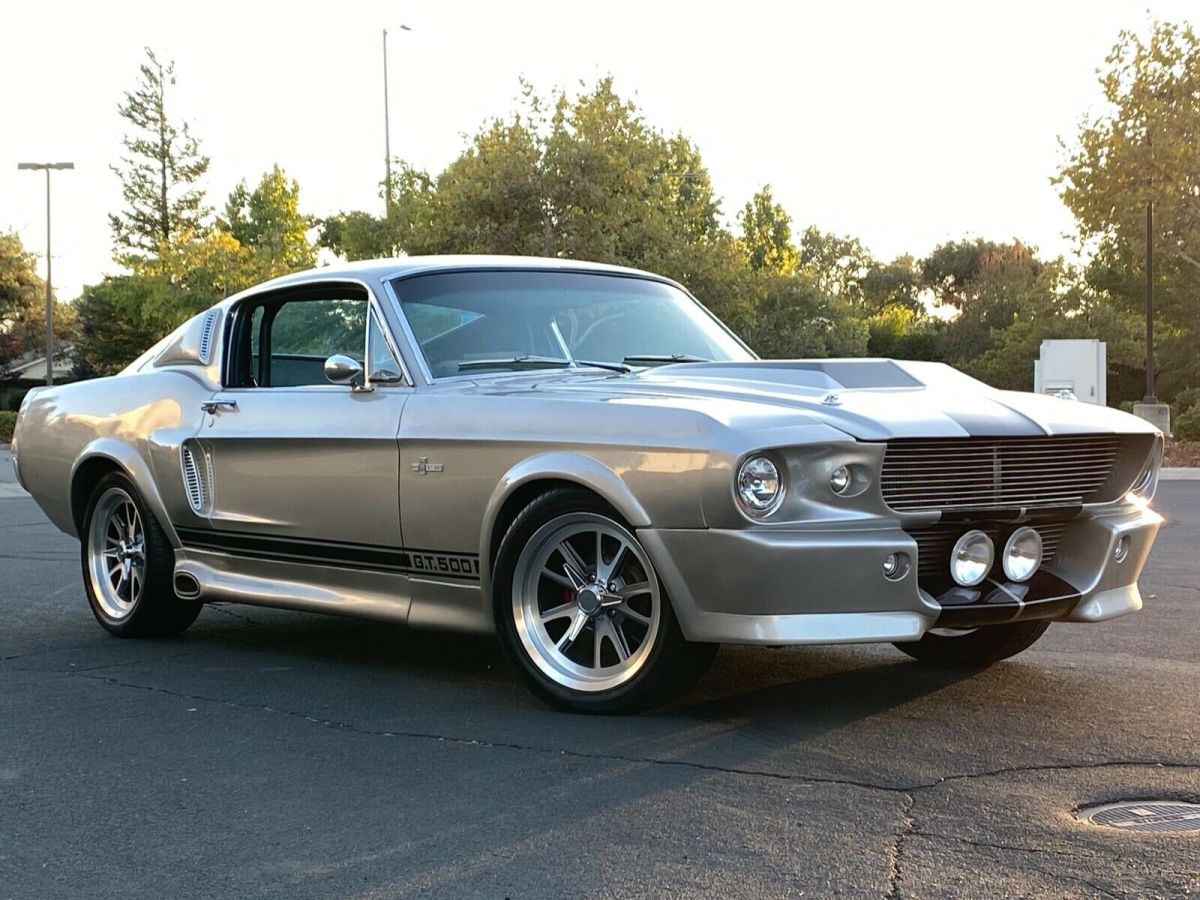 1968 Gray Ford Mustang Fastback