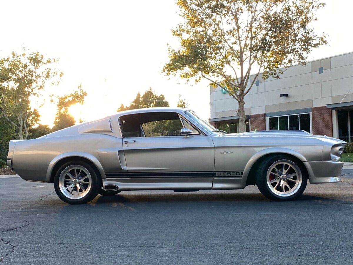 1968 Gray Ford Mustang Fastback