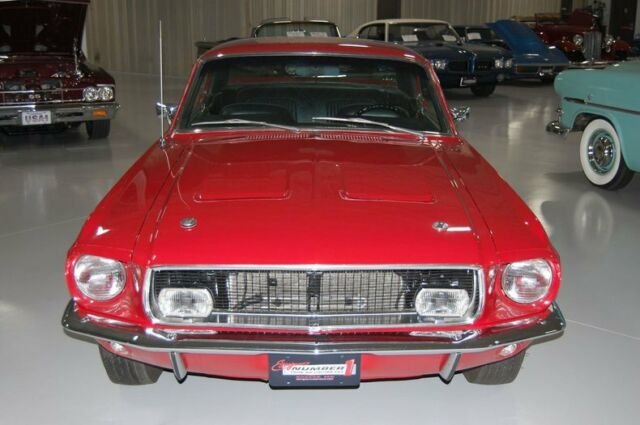 1968 Red Ford Mustang Coupe
