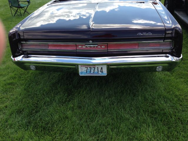 1964 custom (burgundy) Pontiac GTO Convertible
