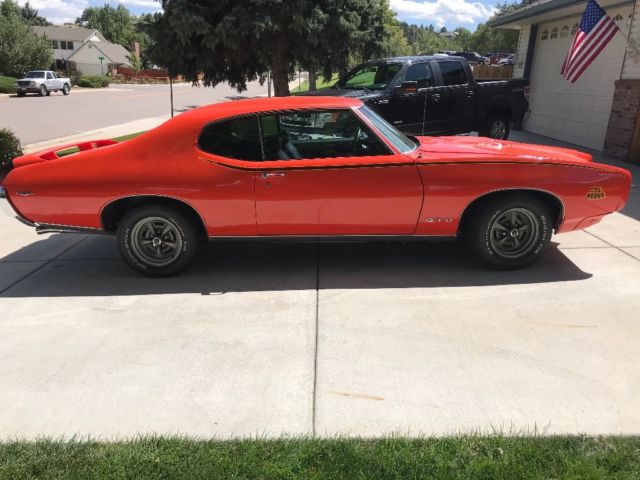 1969 Carousel Red Pontiac GTO Coupe