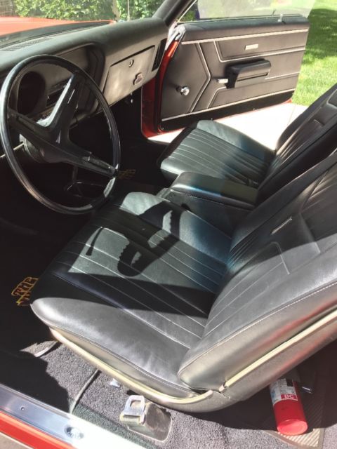 1969 Carousel Red Pontiac GTO Coupe