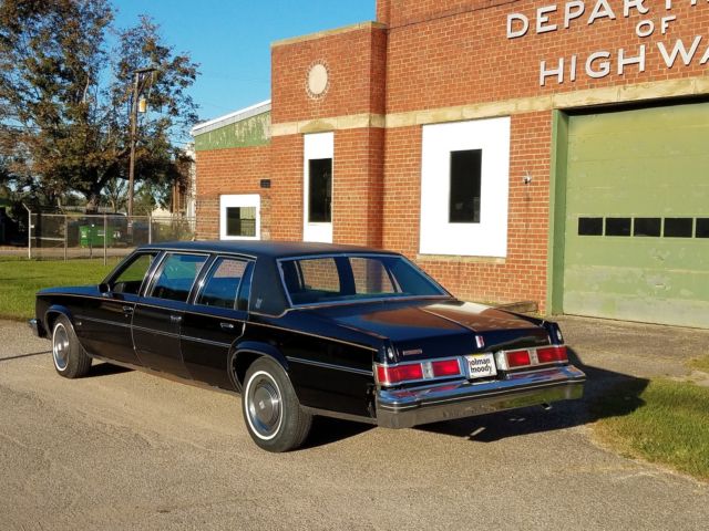 1979 Black Oldsmobile Eighty-Eight 6 DOOR GM Limousine