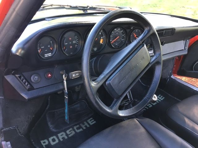 1985 Guards Red Porsche 911 Convertible