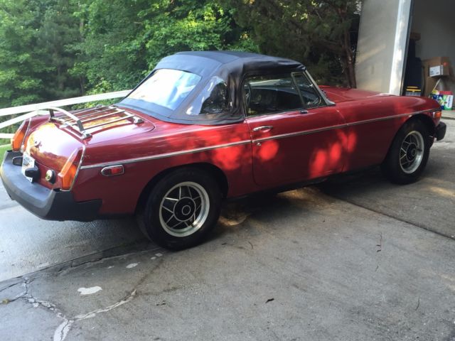 1980 MG MGB Convertible
