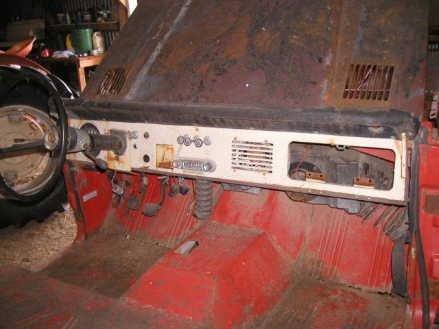 1967 Red Ford Bronco SUV