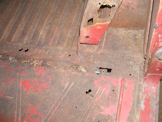 1967 Red Ford Bronco SUV