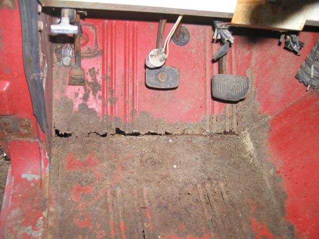 1967 Red Ford Bronco SUV