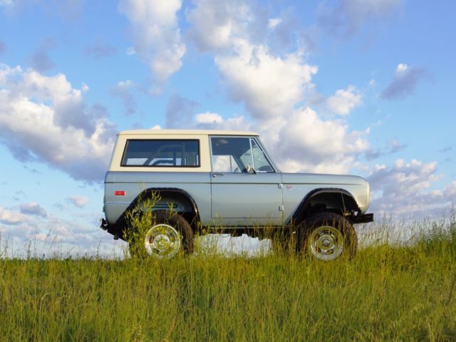 1972 Brittany Blue Ford Bronco SUV