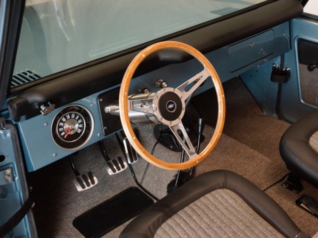 1972 Brittany Blue Ford Bronco SUV