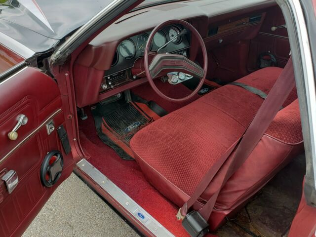 1979 Dark Red & Silver Ford Ranchero car truck