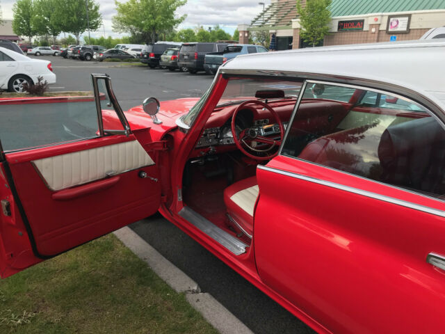 1961 Red and White Chrysler Newport Wagon