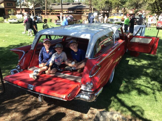 1961 Red and White Chrysler Newport Wagon