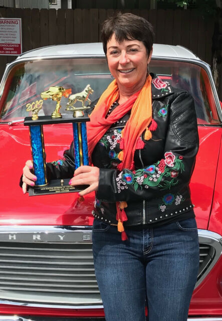 1961 Red and White Chrysler Newport Wagon