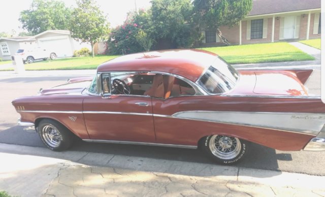 1957 Brown Chevrolet Bel Air/150/210 --