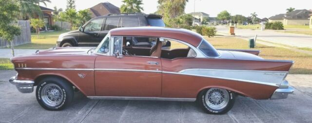 1957 Brown Chevrolet Bel Air/150/210 --