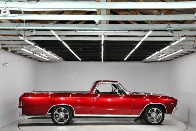 1967 Burgundy Chevrolet El Camino Pickup Truck