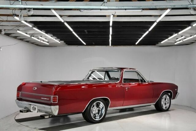 1967 Burgundy Chevrolet El Camino Pickup Truck