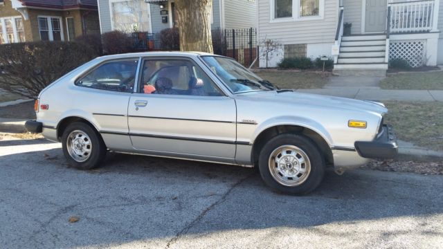 1978 Silver Honda Accord Hatchback