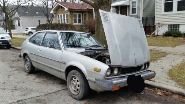 1978 Silver Honda Accord Hatchback