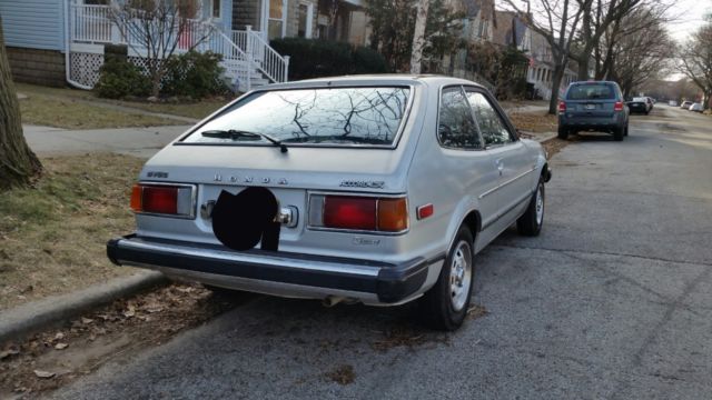 1978 Silver Honda Accord Hatchback