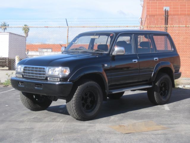 1980 Black Toyota Land Cruiser SUV