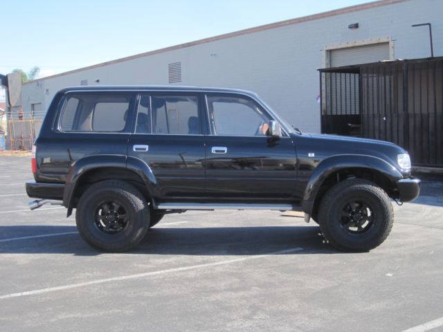 1980 Black Toyota Land Cruiser SUV