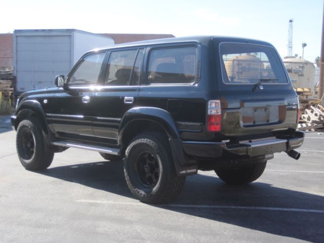 1980 Black Toyota Land Cruiser SUV