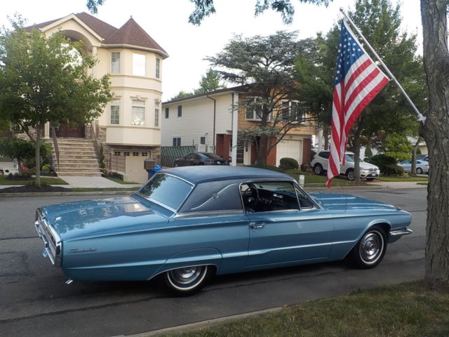 1966 Blue Ford Thunderbird Coupe