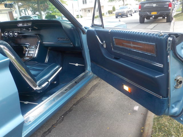 1966 Blue Ford Thunderbird Coupe