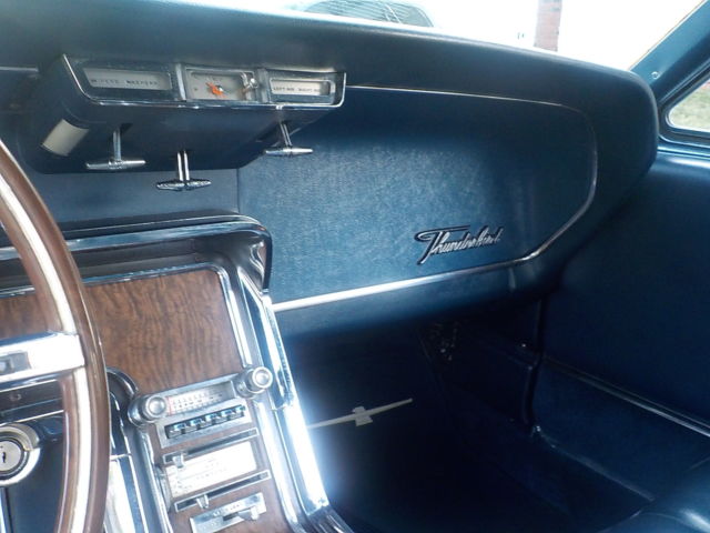 1966 Blue Ford Thunderbird Coupe