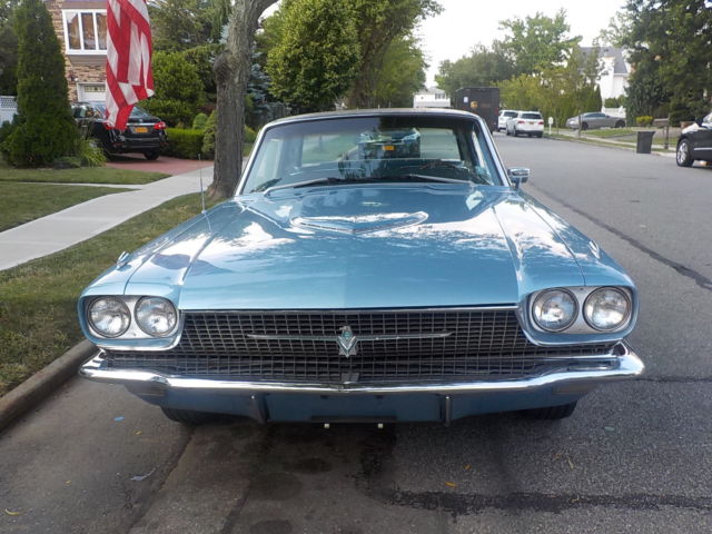 1966 Blue Ford Thunderbird Coupe