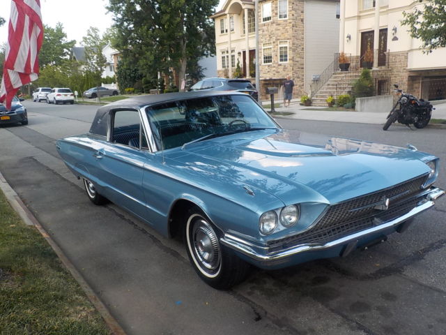 1966 Blue Ford Thunderbird Coupe