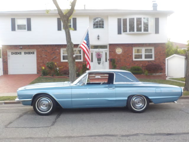 1966 Blue Ford Thunderbird Coupe