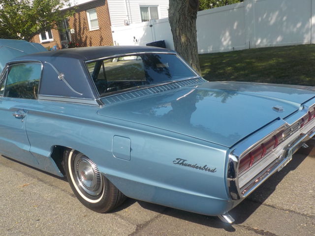 1966 Blue Ford Thunderbird Coupe