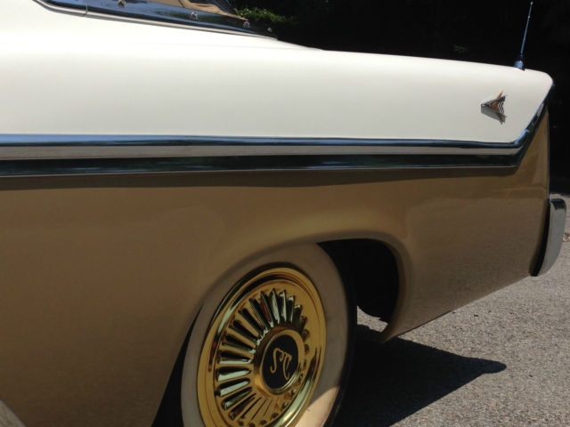 1956 White DeSoto Convertible