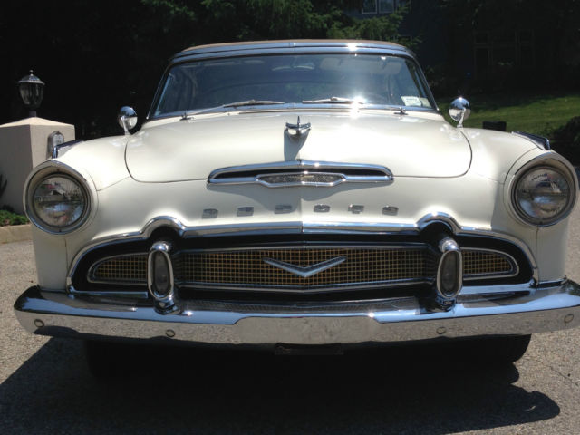 1956 White DeSoto Convertible