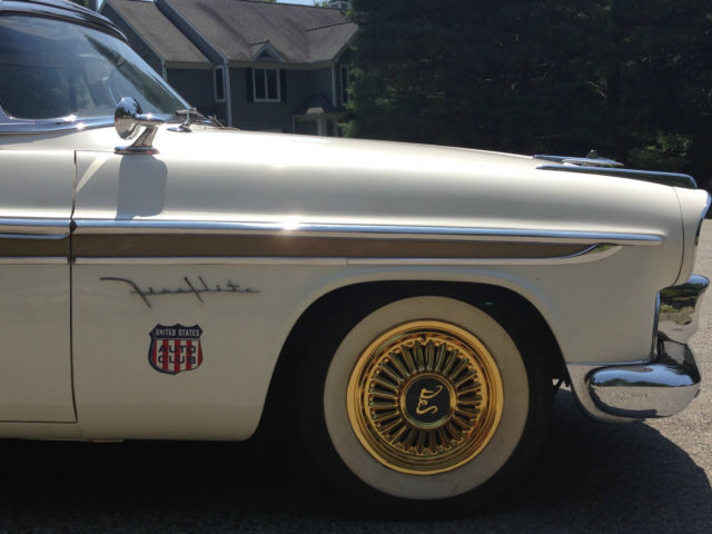 1956 White DeSoto Convertible