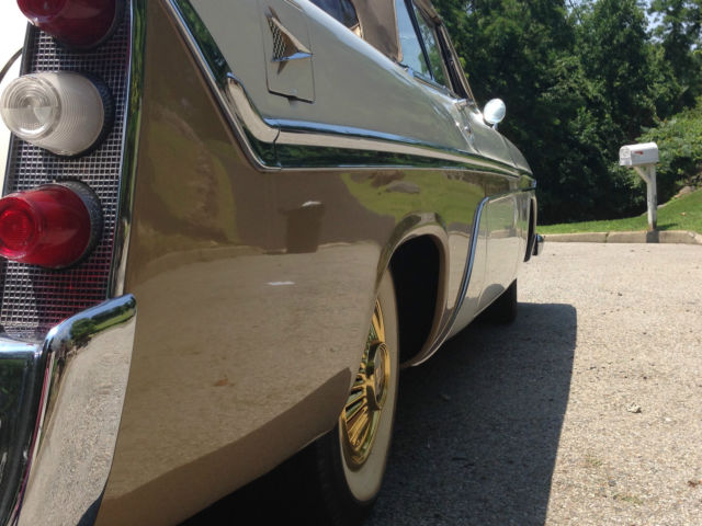 1956 White DeSoto Convertible