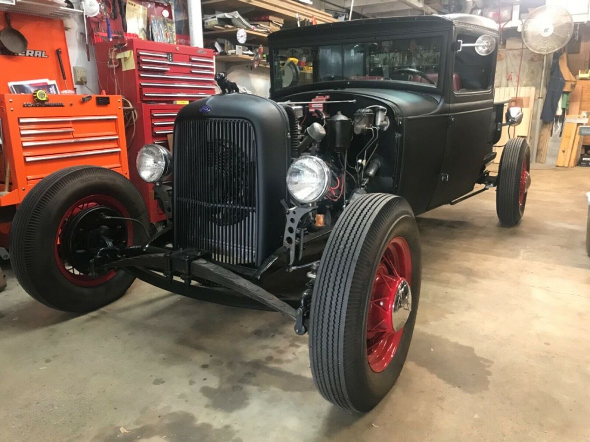 1932 Satin Black Ford Model A Truck